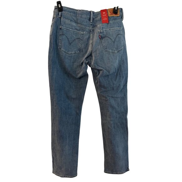 Levis Mid Rise Skinny Womens Jeans Size 12M Medium Wash Denim Stretch - Picture 2 of 7